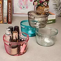 Multicolor Plastic Basket with Side Handle