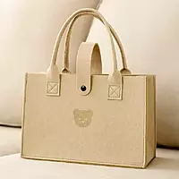 Multifunction Bear Tote Bag for Shopping, Travel