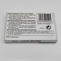 TDK - Head Cleaner Cassette - HCL-11 TDK - Head Cleaner Cassette - HCL-11
