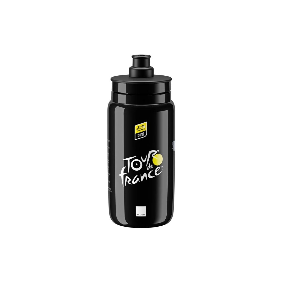 Elite Bottle Fly 550 Tour De France Black Map