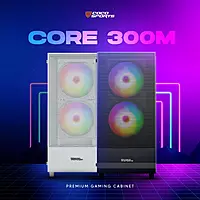 Coconut Core 300M Gaming Tower with Efficient Cooling