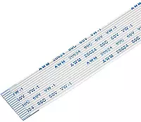 16 Pin 0.5mm Pitch 200mm Same Side Connection FFC Ribbon Flexible Flat Cable