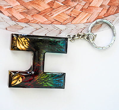 'H' COMPLICADO LETTER KEYCHAIN 'H' COMPLICADO LETTER KEYCHAIN