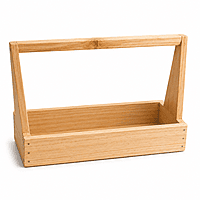 Wooden 3 Jar Display
