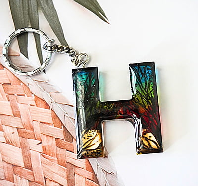 'H' COMPLICADO LETTER KEYCHAIN 'H' COMPLICADO LETTER KEYCHAIN
