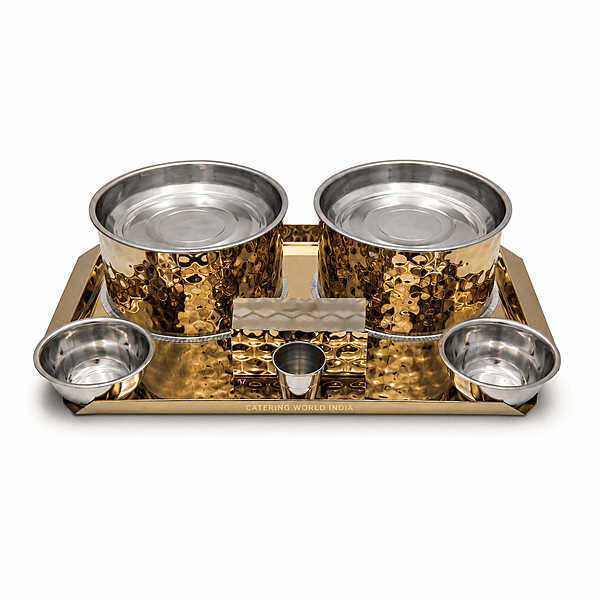 SNACK WARMER DOUBLE REG GOLD WP