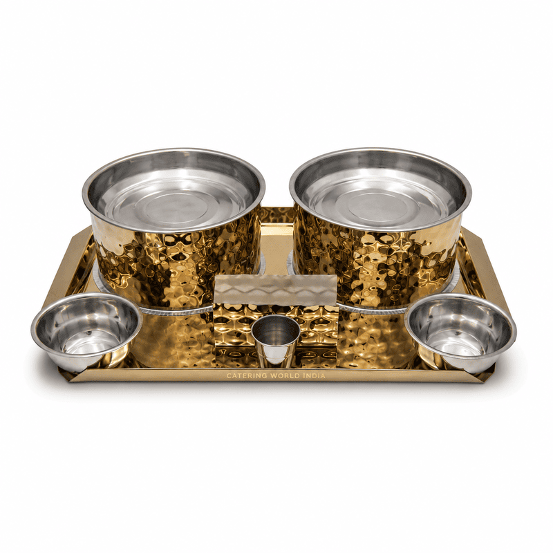 SNACK WARMER DOUBLE REG GOLD WP