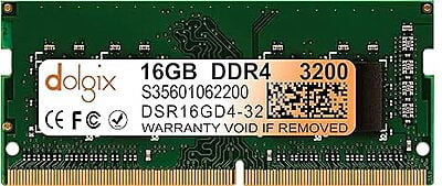 Dolgix 16GB DDR4 3200MHz Laptop/Notebook RAM