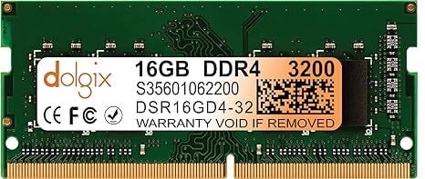 Dolgix 16GB DDR4 3200MHz Laptop/Notebook RAM