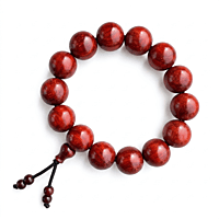 16mm Red Sandalwood (Lal Chandan) Bracelet