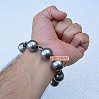 16mm Iron Sarbloh Beads Simarna Bracelet