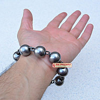16mm Iron Sarbloh Beads Simarna Bracelet