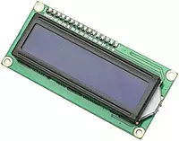 16x2 LCD display module with I2C interface for Arduino and ESP32 16x2 LCD display module with I2C interface for Arduino and ESP32