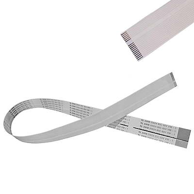 17 Pin 1mm Pitch 200mm Same Side Connection FFC Ribbon Flexible Flat Cable