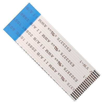 17 Pin 1mm Pitch 50mm Reverse Side Connection FFC Ribbon Flexible Flat Cable 17 Pin 1mm Pitch 50mm Reverse Side Connection FFC Ribbon Flexible Flat Cable