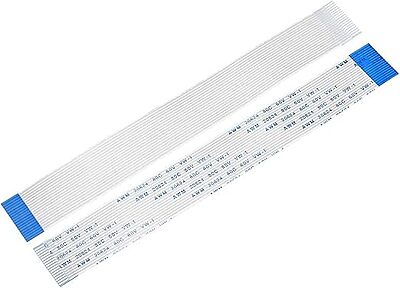 17 Pin 1mm Pitch 200mm Reverse Side Connection FFC Ribbon Flexible Flat Cable