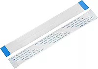17 Pin 1mm Pitch 100mm Same Side Connection FFC Ribbon Flexible Flat Cable
