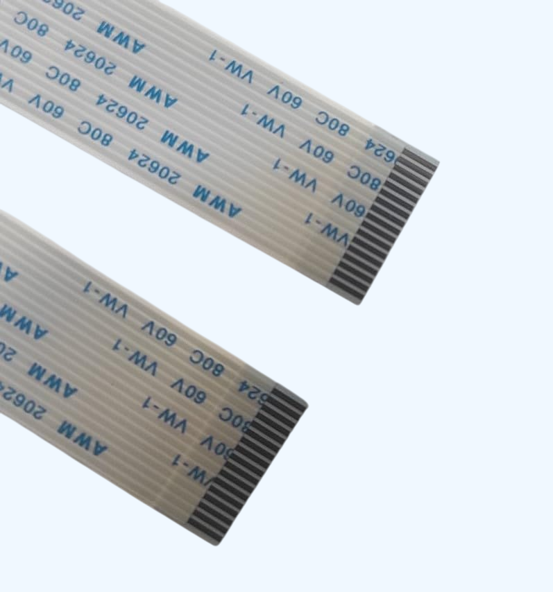 17 Pin 1mm Pitch 100mm Same Side Connection FFC Ribbon Flexible Flat Cable