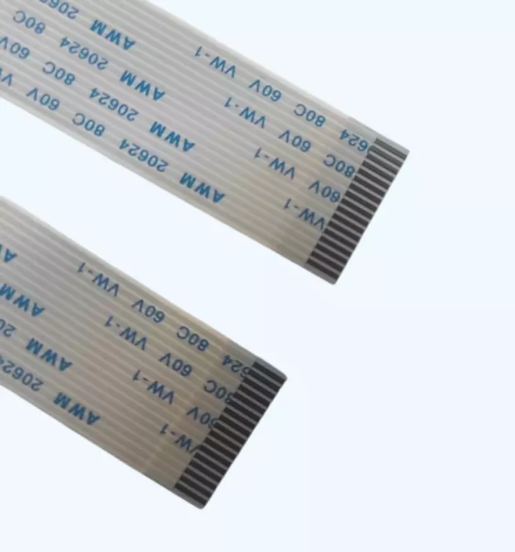 17 Pin 1mm Pitch 100mm Same Side Connection FFC Ribbon Flexible Flat Cable