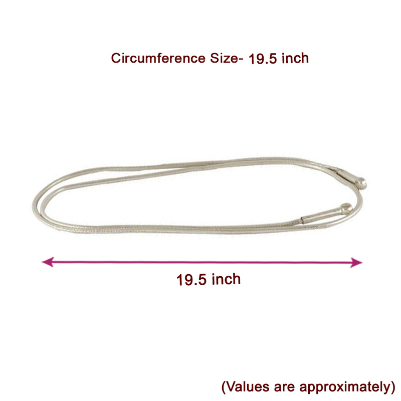 Silver Hip Chain for New Babies | Arunal