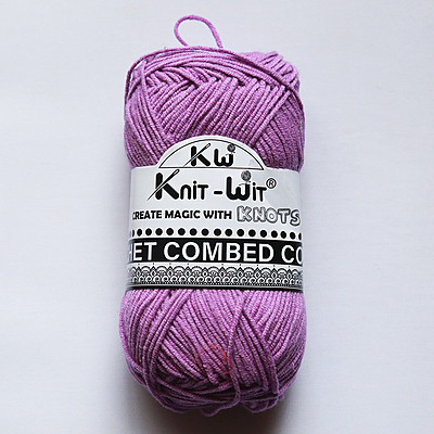 Crochet Combed Cotton Yarn 17