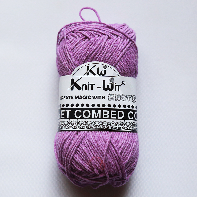 Crochet Combed Cotton Yarn 17