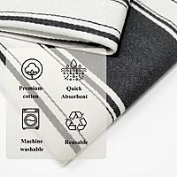 Striped Kitchen Towel Set of 2