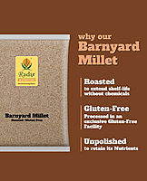 Barnyard Millet | Unpolished and Roasted