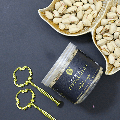 Nuts in a Jar Maharaja Iranian Pistachios 250 Grams
