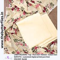 PURE LINEN SALWAR  YBRCLCS23570