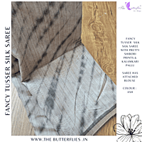 SEMI TUSSER SILK SAREE SFHSTSK23684 SEMI TUSSER SILK SAREE SFHSTSK23684