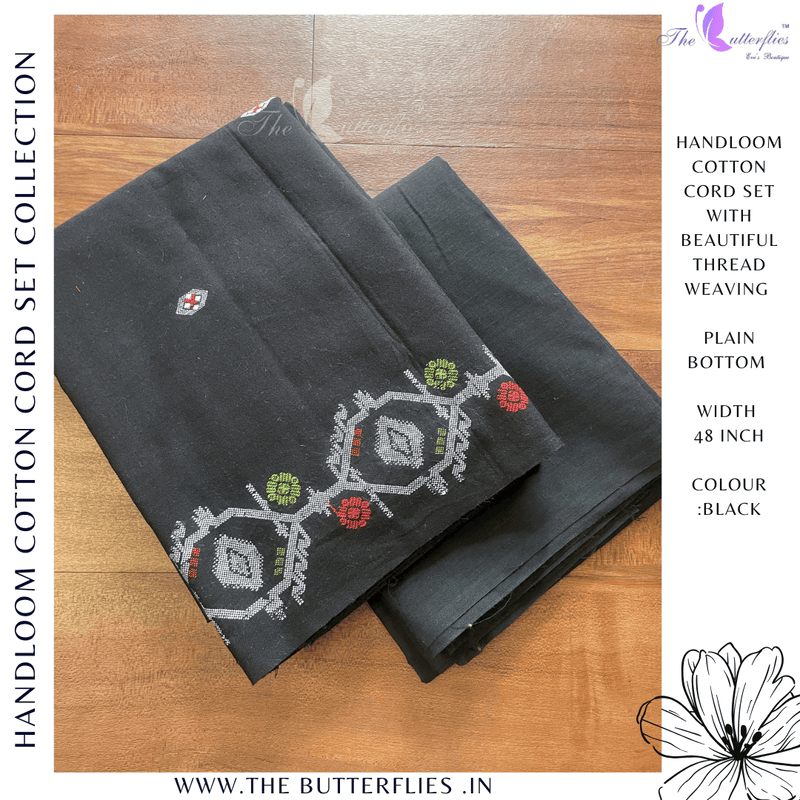 HANDLOOM COTTON CORD SET MAHCHAC24391 HANDLOOM COTTON CORD SET MAHCHAC24391