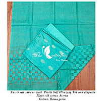 TUSSER SILK SALWAR YBRCTRS24443 TUSSER SILK SALWAR YBRCTRS24443