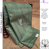 FANCY TUSSER SILK SAREE SFHSTUS24628