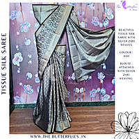 TISSUE SILK SAREE NISSTES24323 TISSUE SILK SAREE NISSTES24323