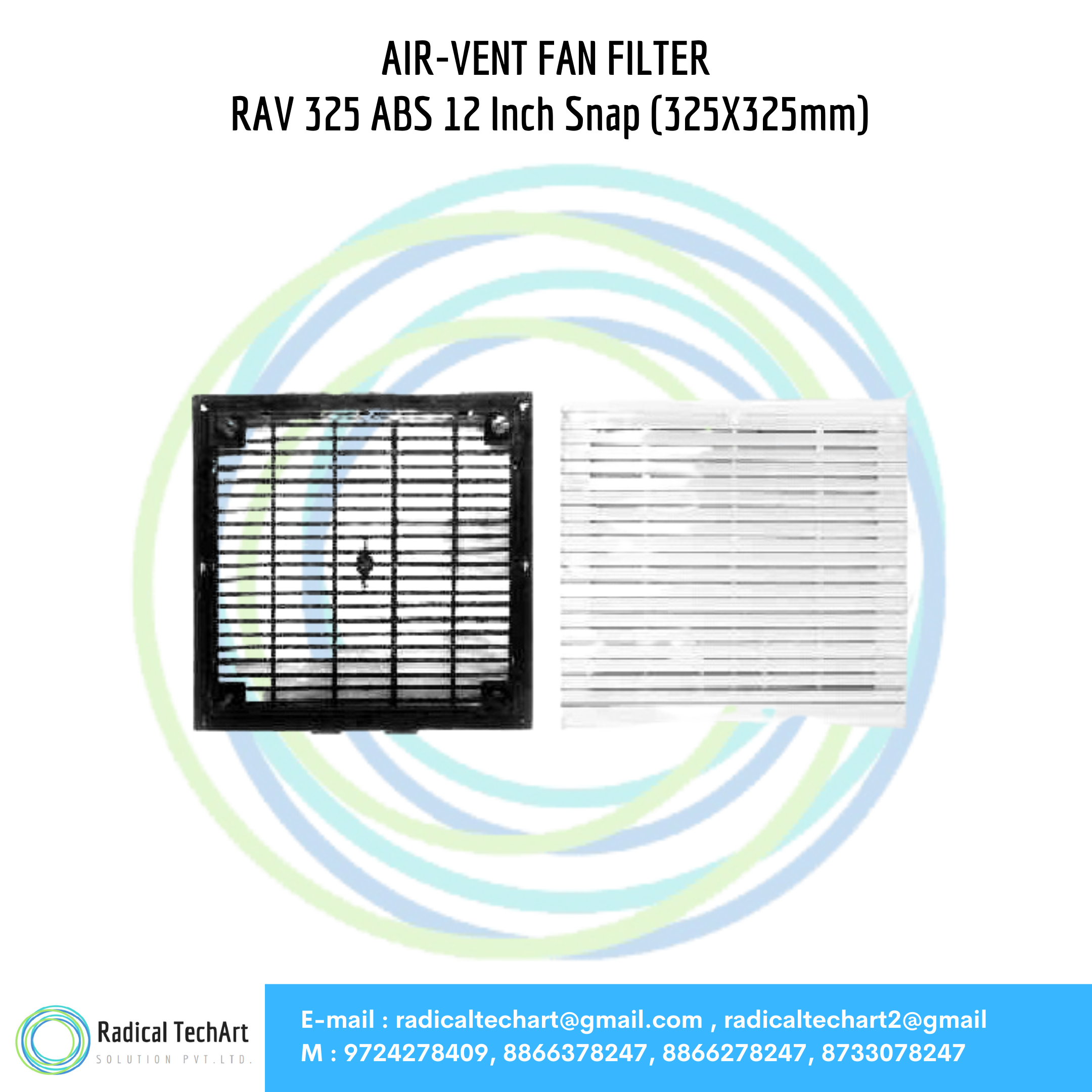 Airvent Fan Filters
