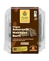 Amaranth Nut Burfi - 200 g | with Jaggery | Vegan | Gluten Free