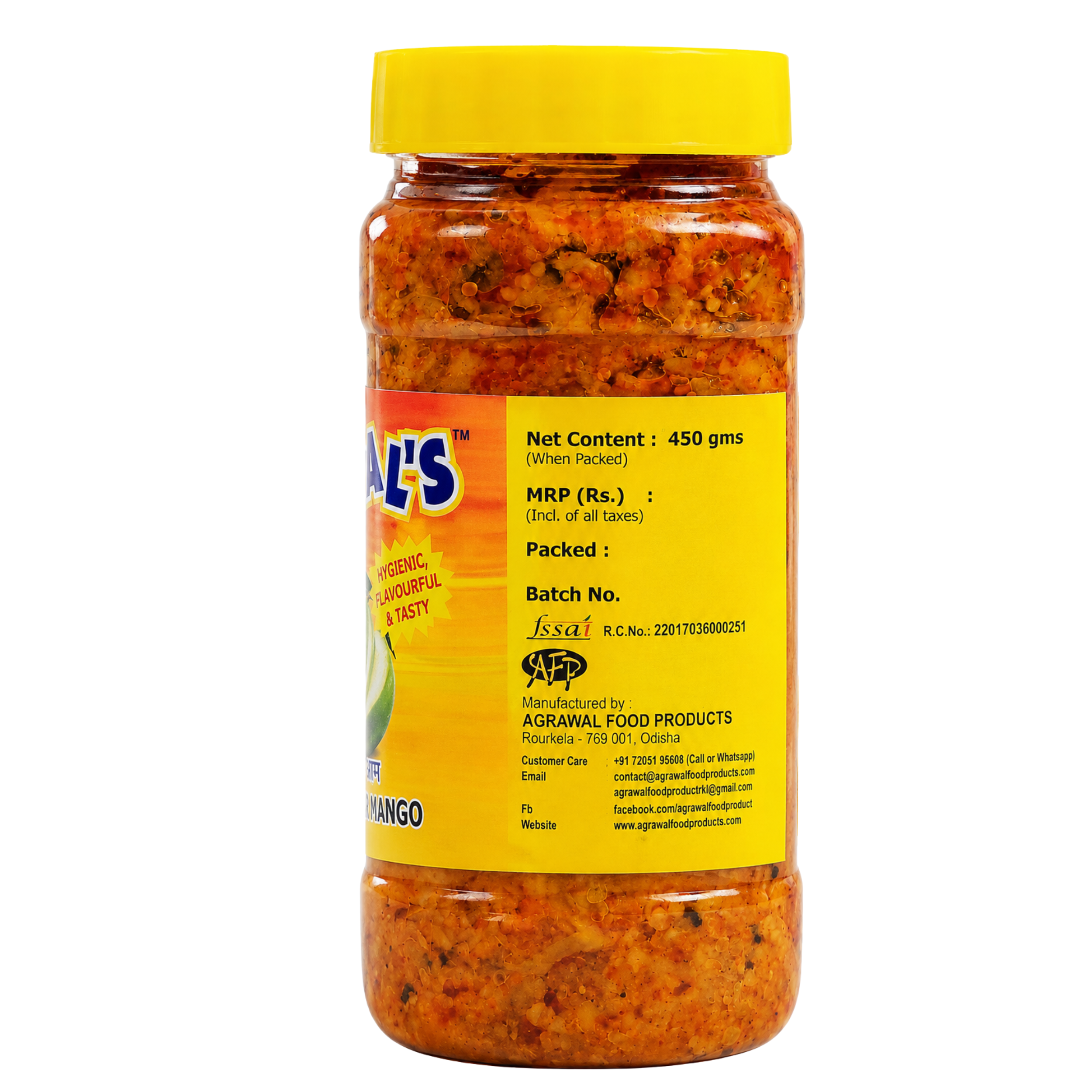 AGRAWAL'S Spicy Lacchedar Mango Pickle