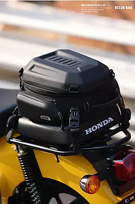 Rhinowalk 12-18L Motorcycle Hard Shell Tail Bag