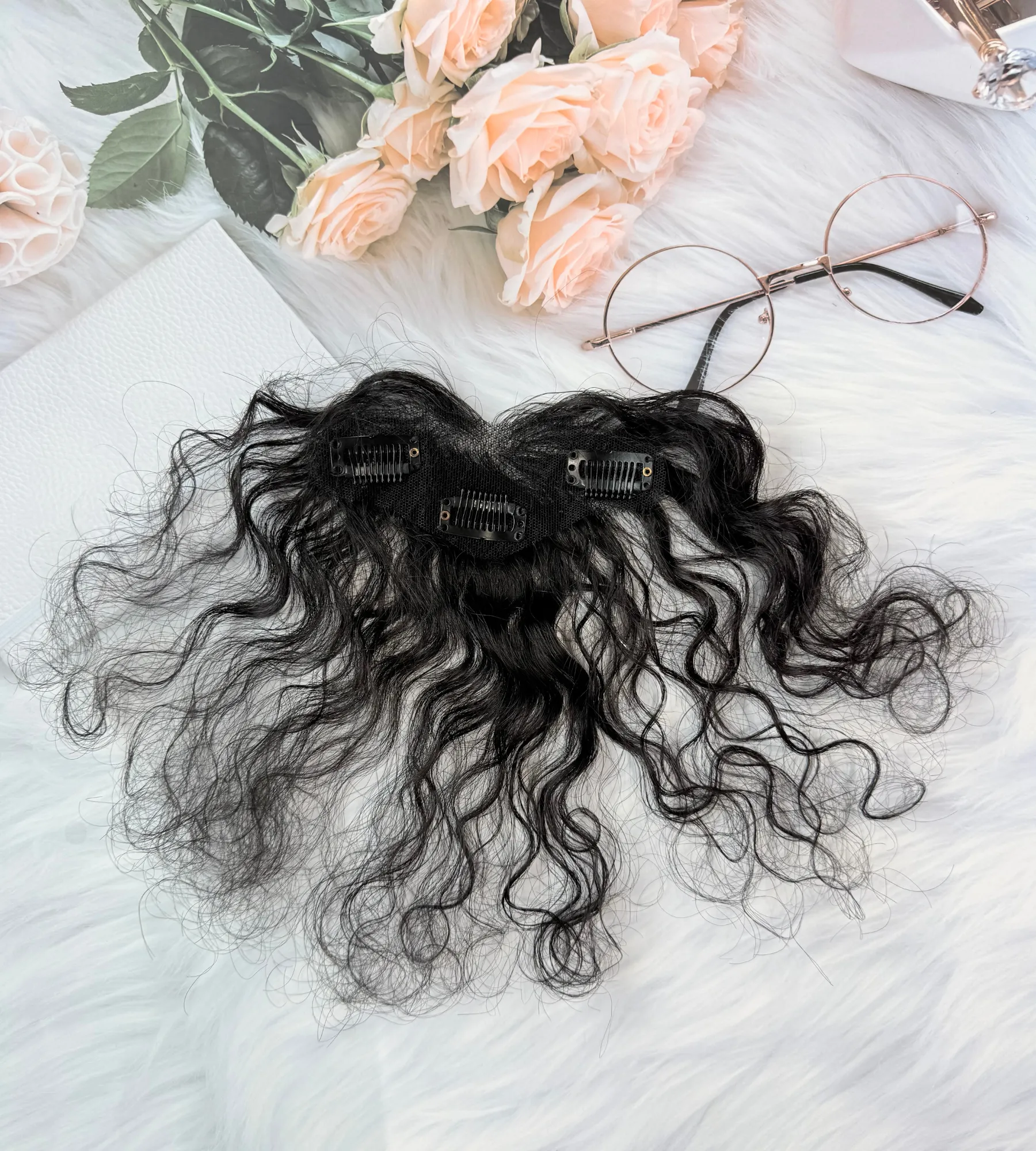 3 Clip Front Hairline Fringes