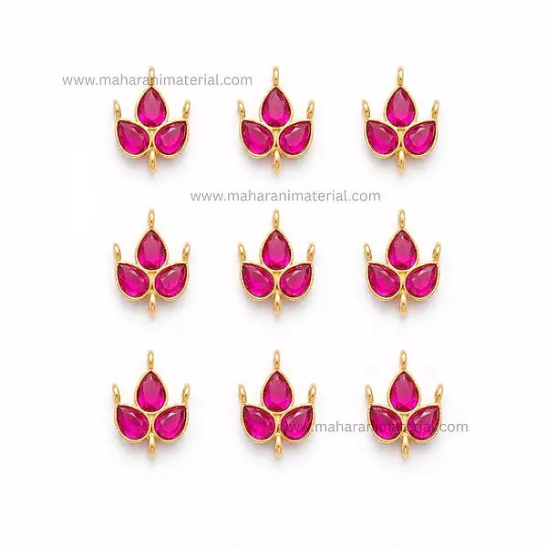 Leaf Kundan Hook {9Rs pp}