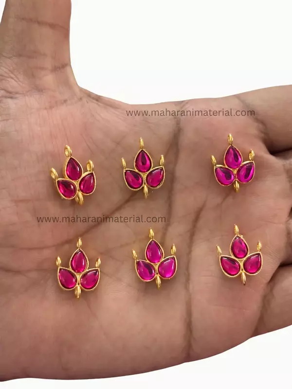 Leaf Kundan Hook {9Rs pp}
