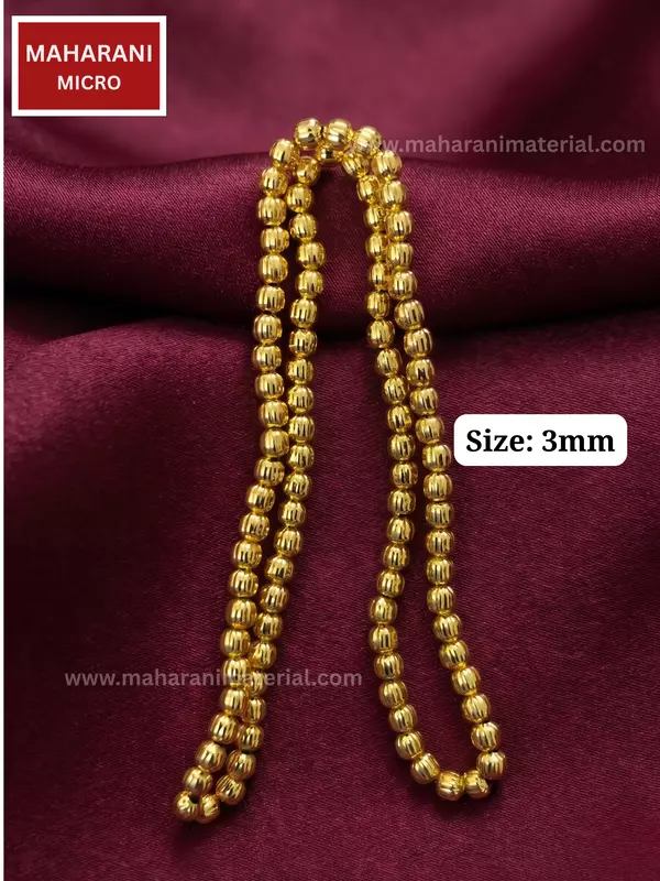 kharbuja micro gold plated ball