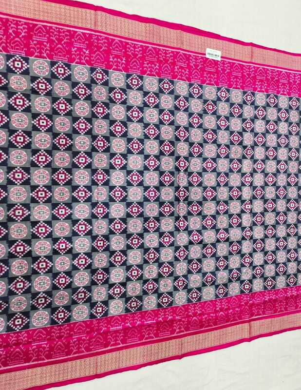 MINI SAKTA SILK SAREE-BLUE