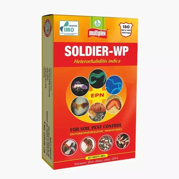 Soldier-WP – Bio Insecticide for White Grub & Mite Control
