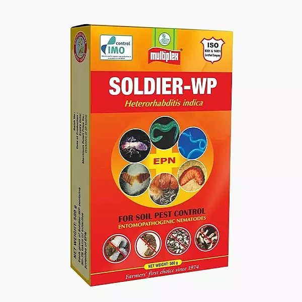 Soldier-WP – Bio Insecticide for White Grub & Mite Control
