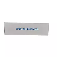 5-Port HDMI Switch – Connect Multiple HDMI Devices to One Display