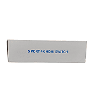 5-Port HDMI Switch – Connect Multiple HDMI Devices to One Display