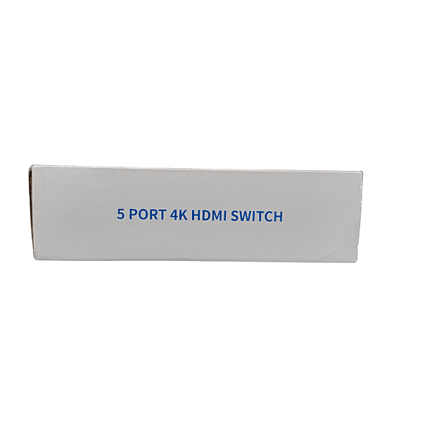 5-Port HDMI Switch – Connect Multiple HDMI Devices to One Display