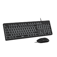 Fingers Magnifico Duo Wired Keyboard and Mouse